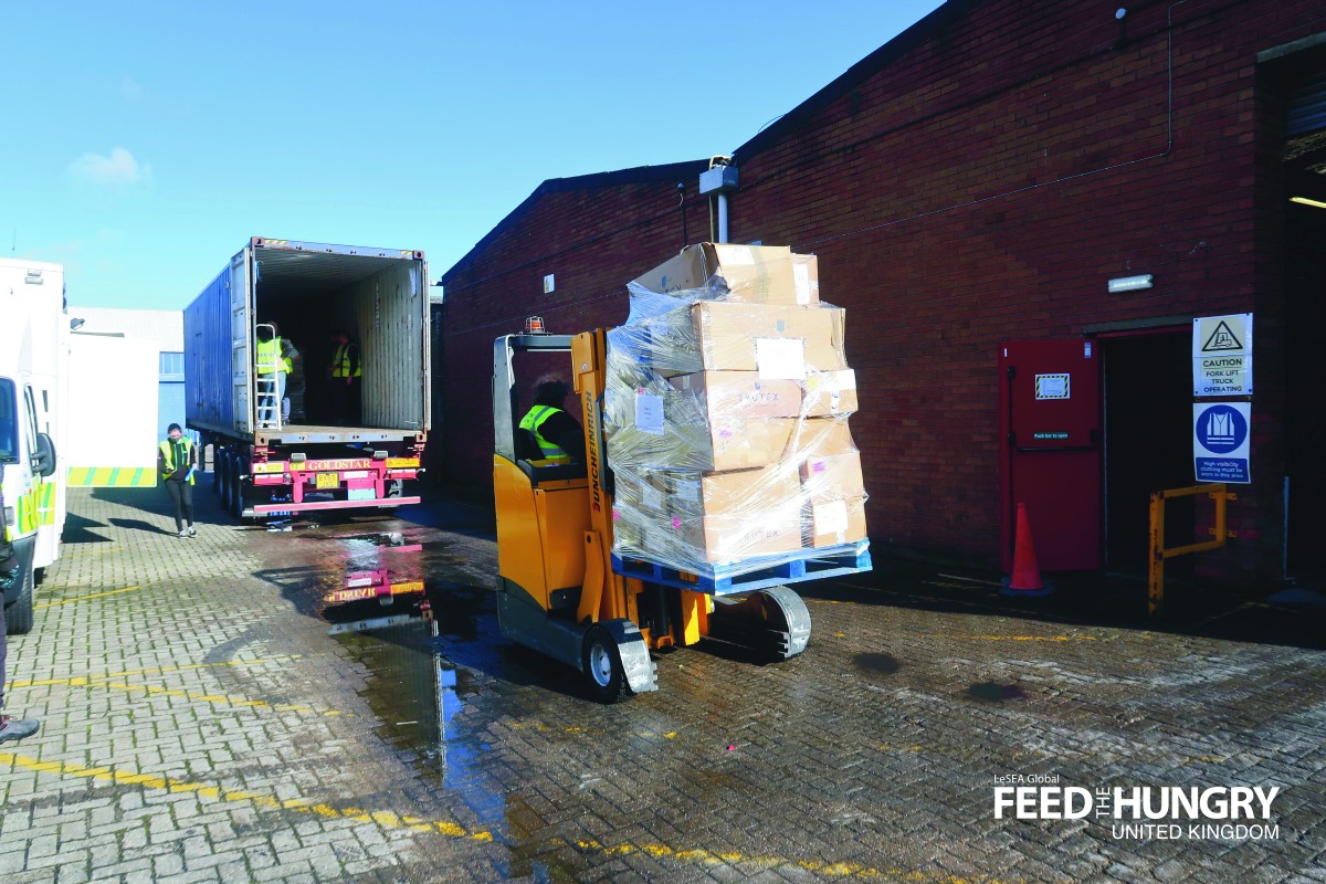 We are promised as much food as we can deliver for as long as it takes. So far more than 1,300 tons have arrived for our church partners to distribute, along with clothing and medical supplies to churches and households in Ukraine 🇺🇦Get involved here: feedthehungry.org.uk/ukraine/
