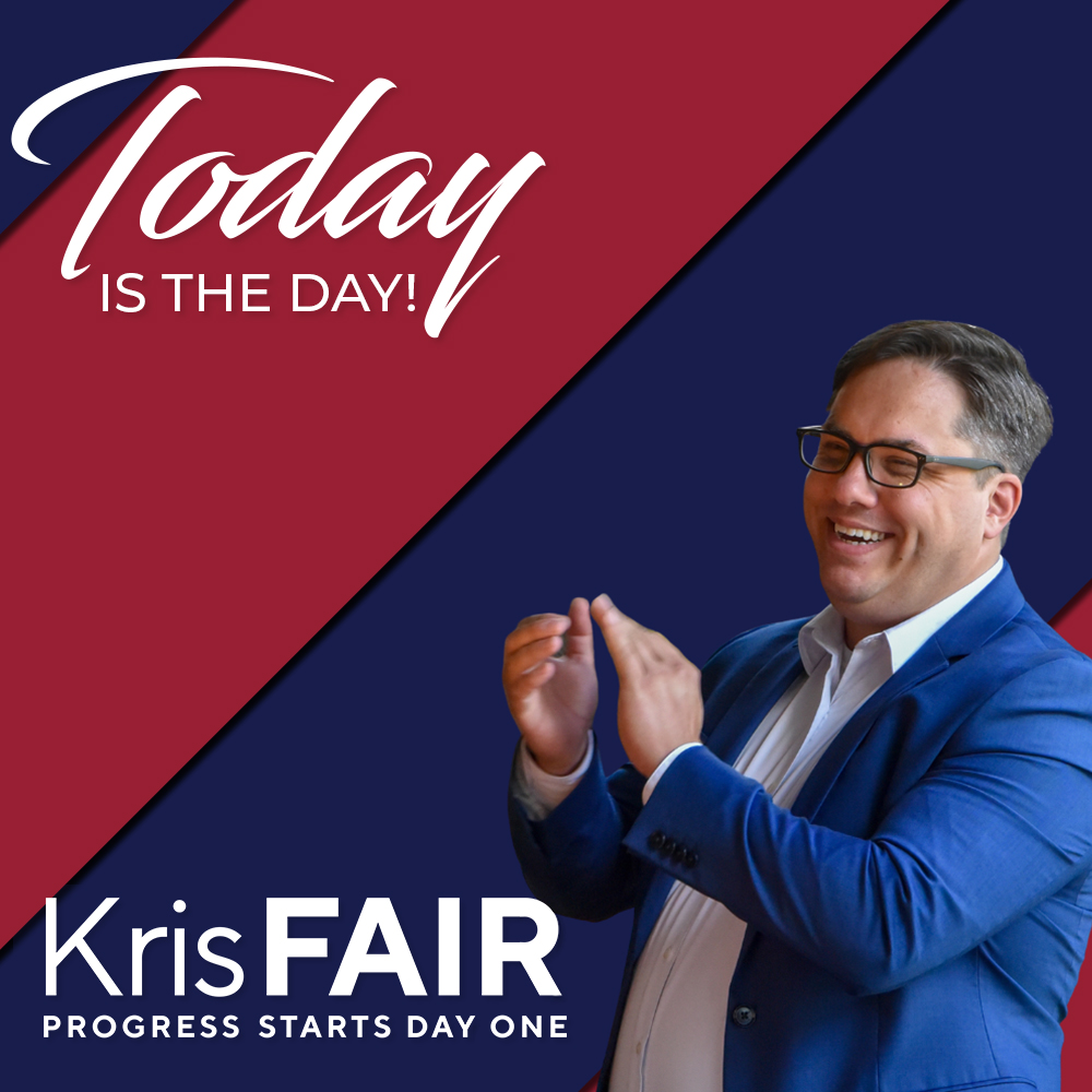 Delegate Kris Fair tweet media