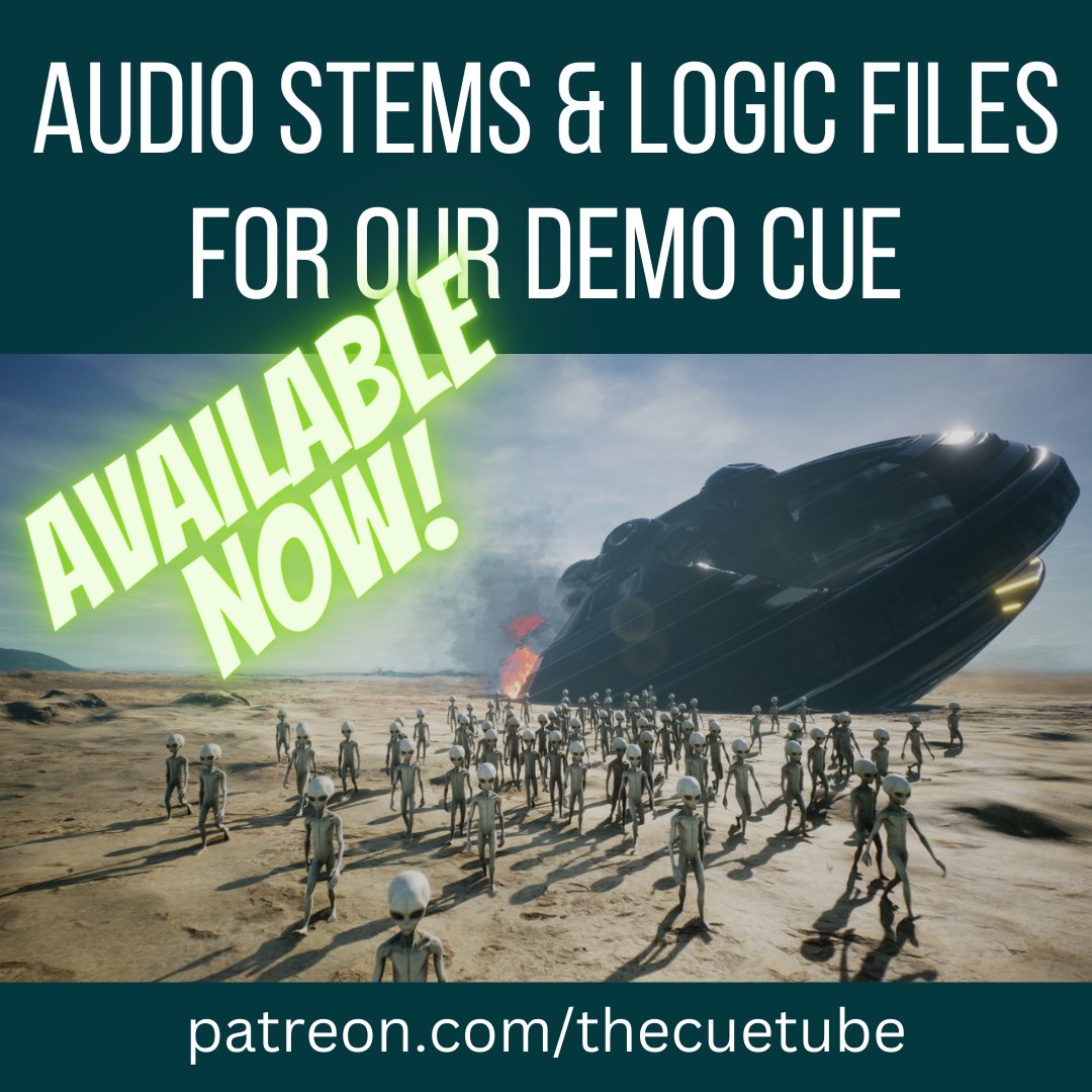 We've added a new download for our Patreon supporters (link in bio). We hope you like these new resources we're creating for our community! #composer #scifi #animation #filmscoring #filmmusic #filmcomposing #filmcomposer #filmmaking #filmstudent #filmcue #logicpro #audiostems