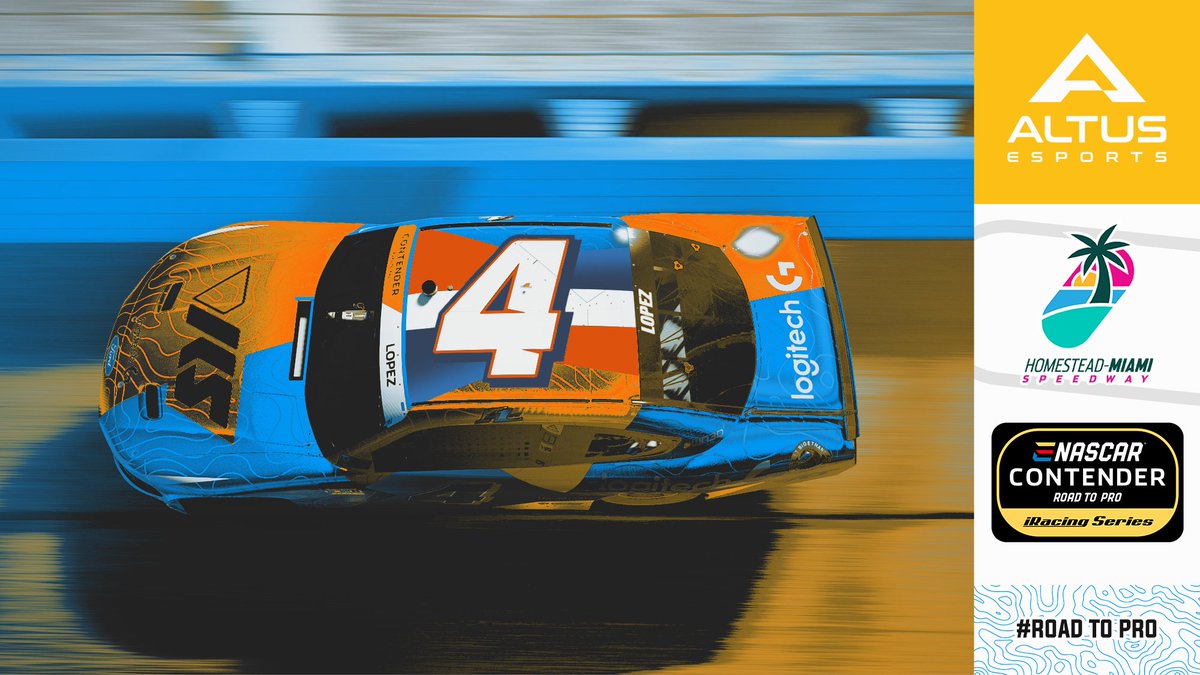 Altus_Esports's tweet photo. It's eNASCAR CONTENDER RACE DAY!😎

After a great opening round at Phoenix, we head to Homestead which has been a happy hunting ground in the past for the team. Let's put on another show!

LIVE at 9:00 ET on https://t.co/H2N3ZlHiDQ

#WeAreAltus #Ragards🖖 https://t.co/tyi0YuPjJF