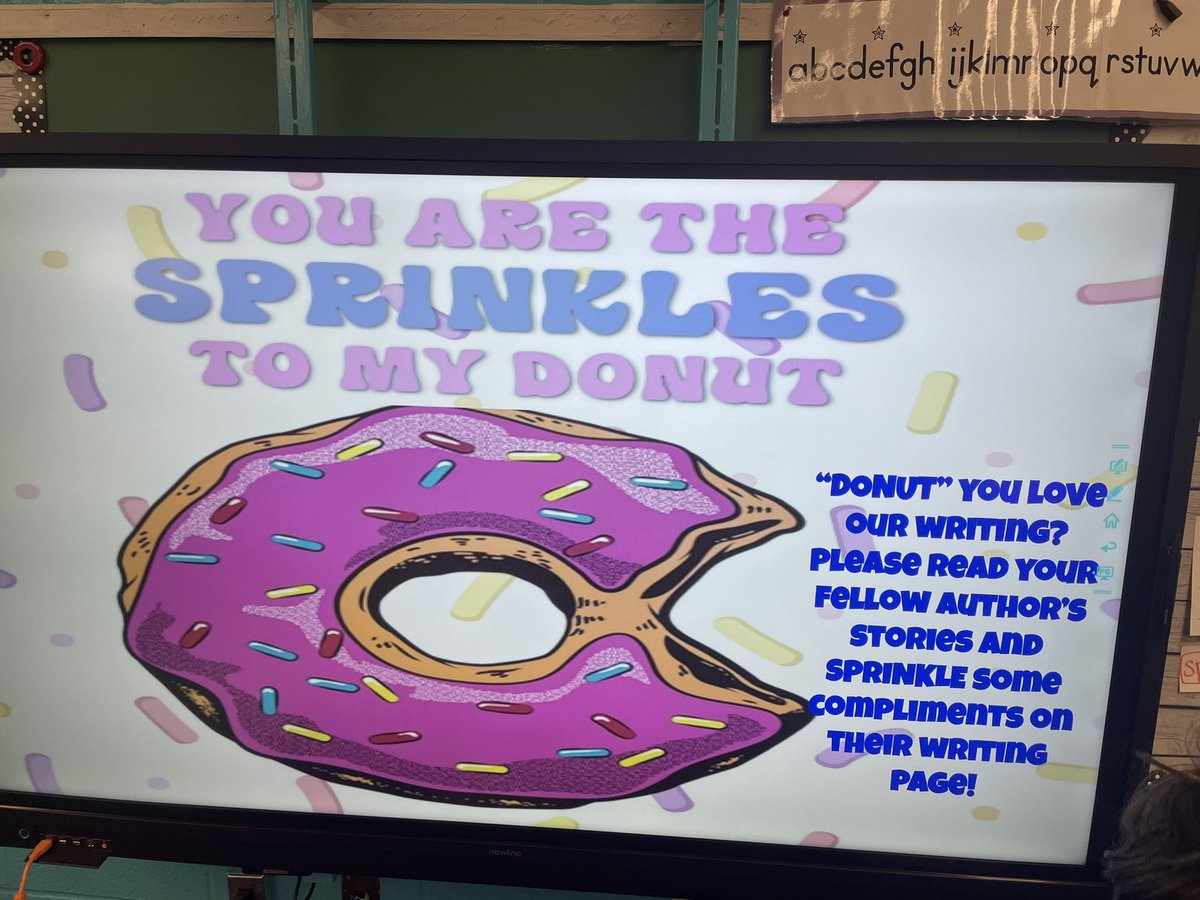 LabrosseKristy's tweet image. The authors is 2L worked really hard on our personal narratives! DONUT 🍩 you think our writing is great? #NMUKNIGHT @NMGibbs_NJ