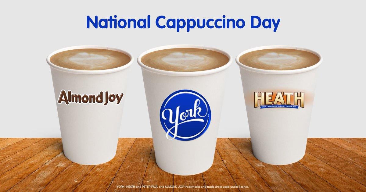 It's National Cappuccino Day!
Sunny Sky is here to celebrate with you. We have the branded cappuccinos ready to go: Almond Joy, York, and Heath!
#nationalcappuccinoday #almondjoy #york #heath #brandedcappuccino #cappuccino #coffeelife #SunnySkyProducts #BeverageSolutionsProvider
