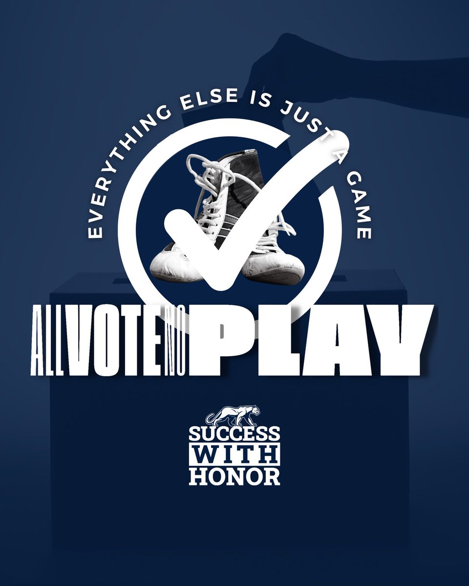 🗣 Nittany Nation 

You have Election Day off but don’t know what to do? #WeAre gearing up for Election Day with @allvotenoplay and @success_w_honor this year. 

Your vote is your voice #allvotenoplay 🗳️