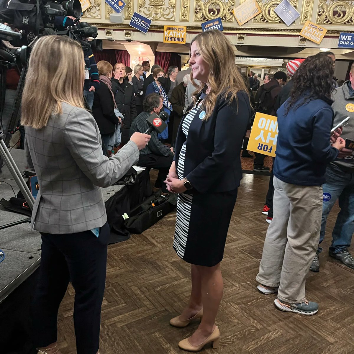 Last night, I joined Democrats downtown to rally with Governor <a href="/KathyHochul/">Kathy Hochul</a> in preparation for today’s election before hitting some doors. I’m proud to be a Democrat with such great company, and I’ll be proud to be your next Erie County Clerk