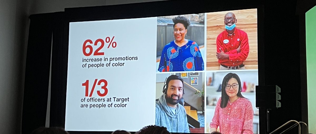 ypena023's tweet photo. Maurice Cooper @Target Sr VP Brand & Category Marketing showed how when employees feel they belong, they create a customer experience where they feel welcome & represented @ANAmarketers #ANAMulti #belonging #diversity #dei #CustomerExperience https://t.co/IAjIqHzU9r