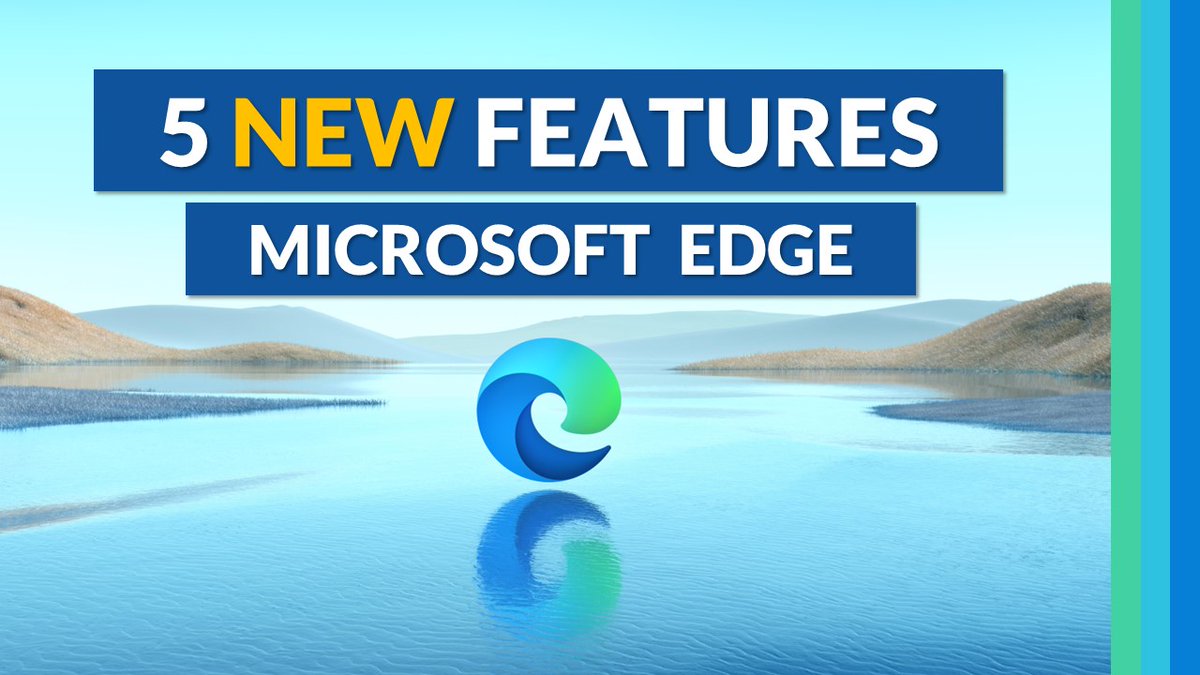 A tutorial video 📽️ showing 5 new features in the Microsoft Edge browser 🚀 Updates include:

✅ Side bar improvements
✅ Follow Creator
✅ Collections updates
➕ Lots more

YouTube 📺 youtube.com/watch?v=qzckE9…

#edtech #MIEExpert #MicrosoftEDU <a href="/MicrosoftEdge/">Microsoft Edge</a> <a href="/EdgeDevTools/">Microsoft Edge DevTools</a>