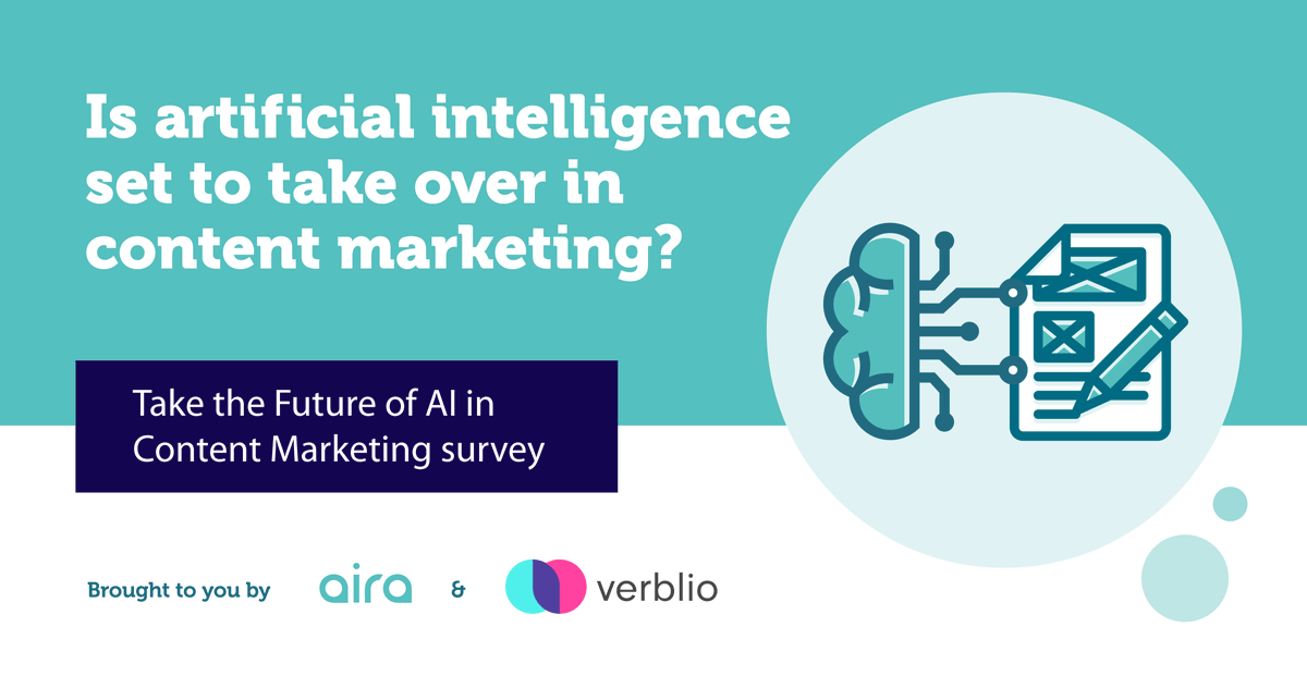 There’s just 3 days left to have your say on the Future of AI in Content Marketing.

If you’re involved in the content creation process we want to hear from you!

hubs.ly/Q01rCZxf0
#AI #ContentMarketing #survey