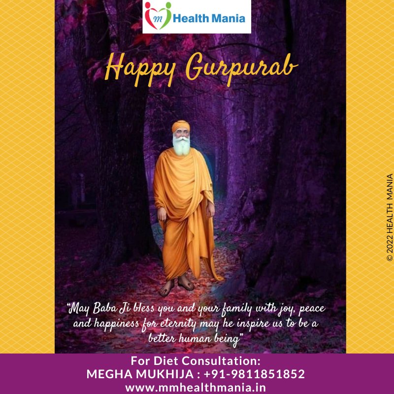 MMHealthMania's tweet photo. Happy Gurpurab! 😇😇💗💗 

#HappyGurpurab #EternalLove #PrakashParv #celebration #babaji #Waheguru #Gurunanakjayanti #Punjabi #MMHealthMania #HealthMania #Diet #DietitianDiaries #DietClinic #Nutrition #WeightLoss #DietExpert #Diabetes #Health #Food #MeghaMukhija #Gurpurav https://t.co/6G9LE29z3q