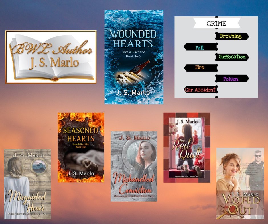 BWLpublishing's tweet photo. #BWL #romance #suspense #author #blogger #AccidentalDeaths
Accidental Deaths by J. S. Marlo
https://t.co/3GYfs1Z13K https://t.co/xFZqZHj09q