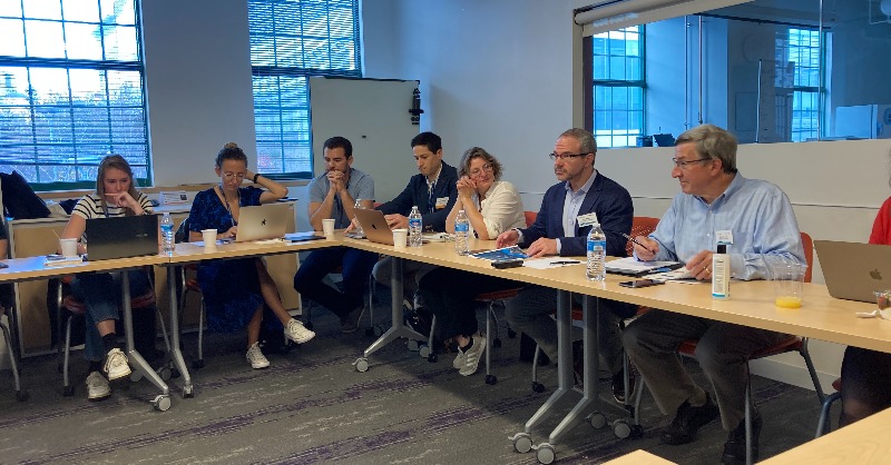 Servier's tweet photo. 🤩 The Saclay-Boston Biotech Masterclass #2 is ongoing!
7 high-potential #biotech companies are participating to an immersion week in Boston, one of the most innovative #biotech ecosystems.
Thanks to our partners &amp; network in #Boston!
#innovation #ParisSaclay
@BioLabsFR