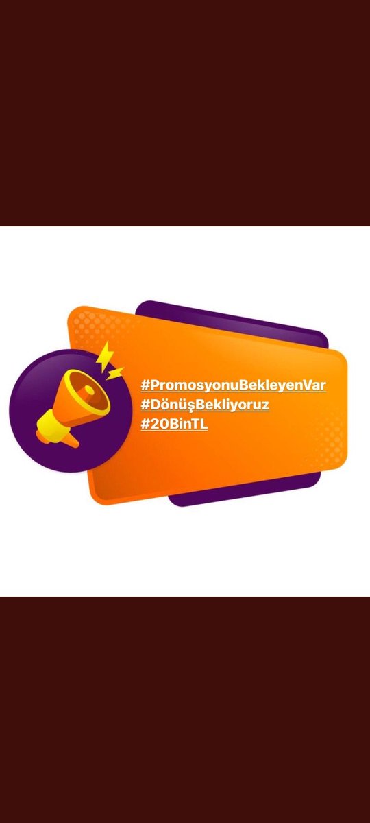 rnbcsr's tweet photo. Beklemeye devam mı ?
Tamam mı ?
Vazgeçiremeyeceksinizz !!

#PromosyonuBekleyenVar
#DönüşBekliyoruz
#20BinTL

@ComdataTr @AtosTurkiye @tempo_bpo @cmc_turkey @WebhelpTr @pusulacc @teknofixtr https://t.co/Mh9kVS3Xdo