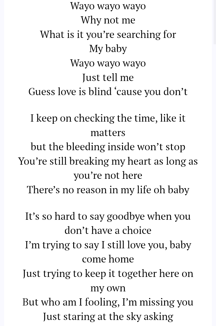 suklideonim's tweet photo. wayo lyrics was meant for me to yedam :"((( https://t.co/X4zEemWGc7