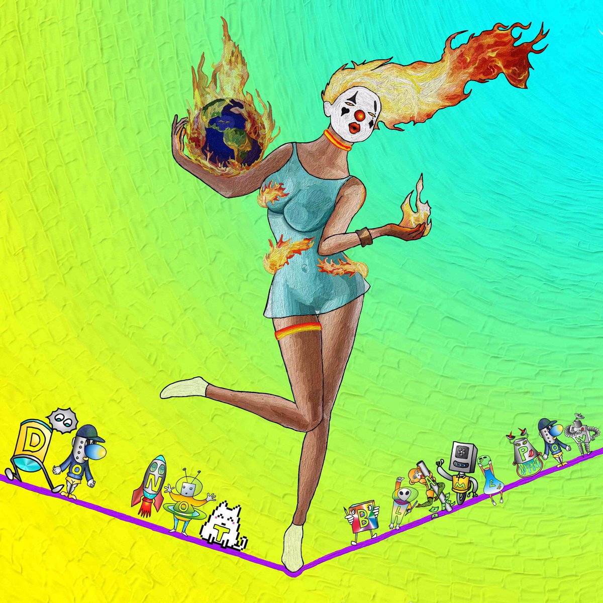 Here’s our Tier 2 SuperClown, ‘Global Warmer.’ Don’t blame POW. 🤡

Did you know that for every 100x in transactional power, Kadena miners only use 4% more power? They become♾more efficient as #Kadena scales

POW is real crypto. POS is Google.

❤️+RT+Tag3 for a FreeMint Giveaway