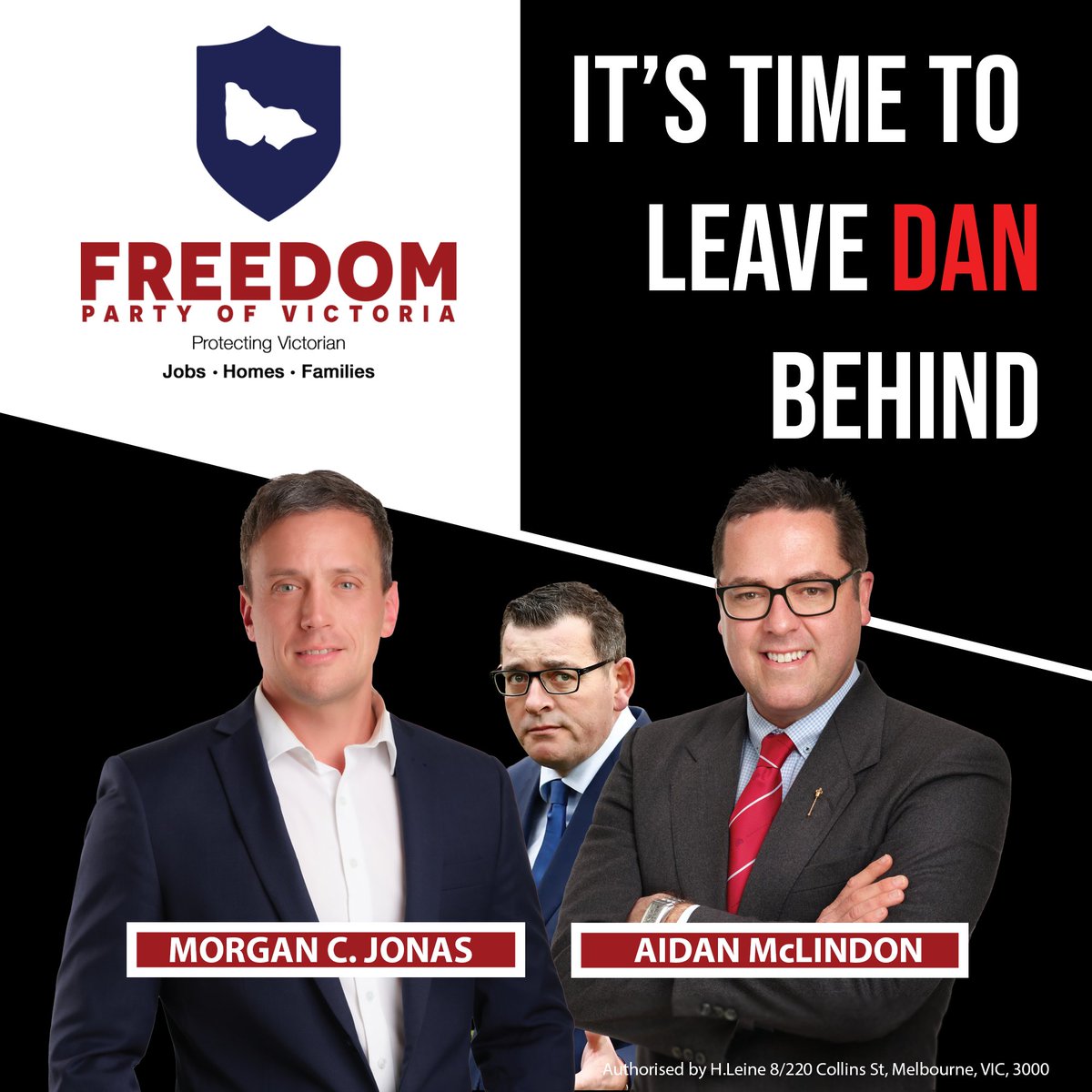 morgancjonas's tweet photo. Let's get the job done folks. Vote #1 for Freedom Party of Victoria.
#sackdanandrews #FreedomPartyVic #SpringStreet https://t.co/Xzo0V2piG0