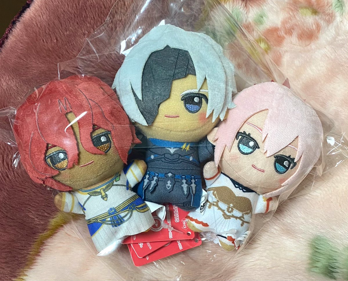 「ただいま!!!!!帰宅したらオンラインUFOキャッチャーで取れたレナサンド(テュ」|星野 朋のイラスト