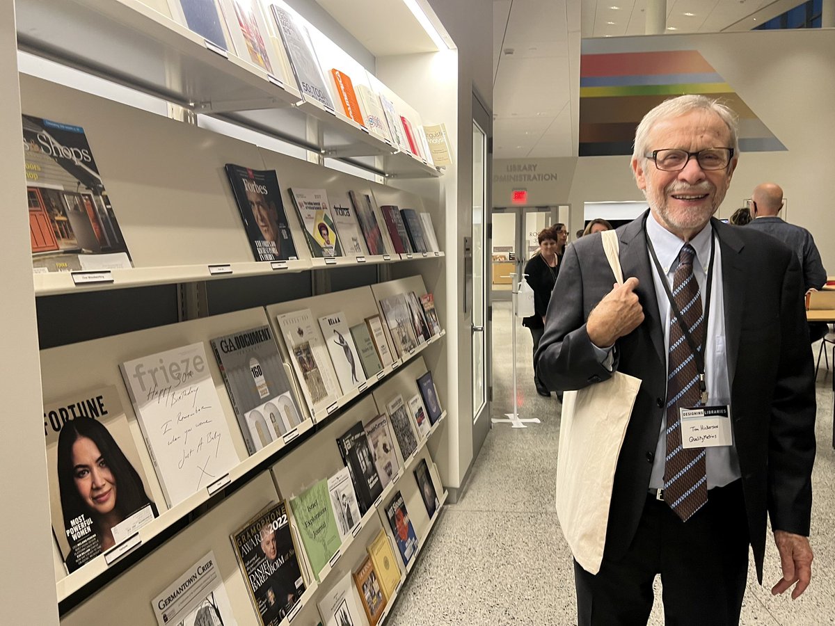 kyrillidou's tweet photo. Charles Library tour and reception #DesigningLibraries9 https://t.co/PosuZQTZs5
