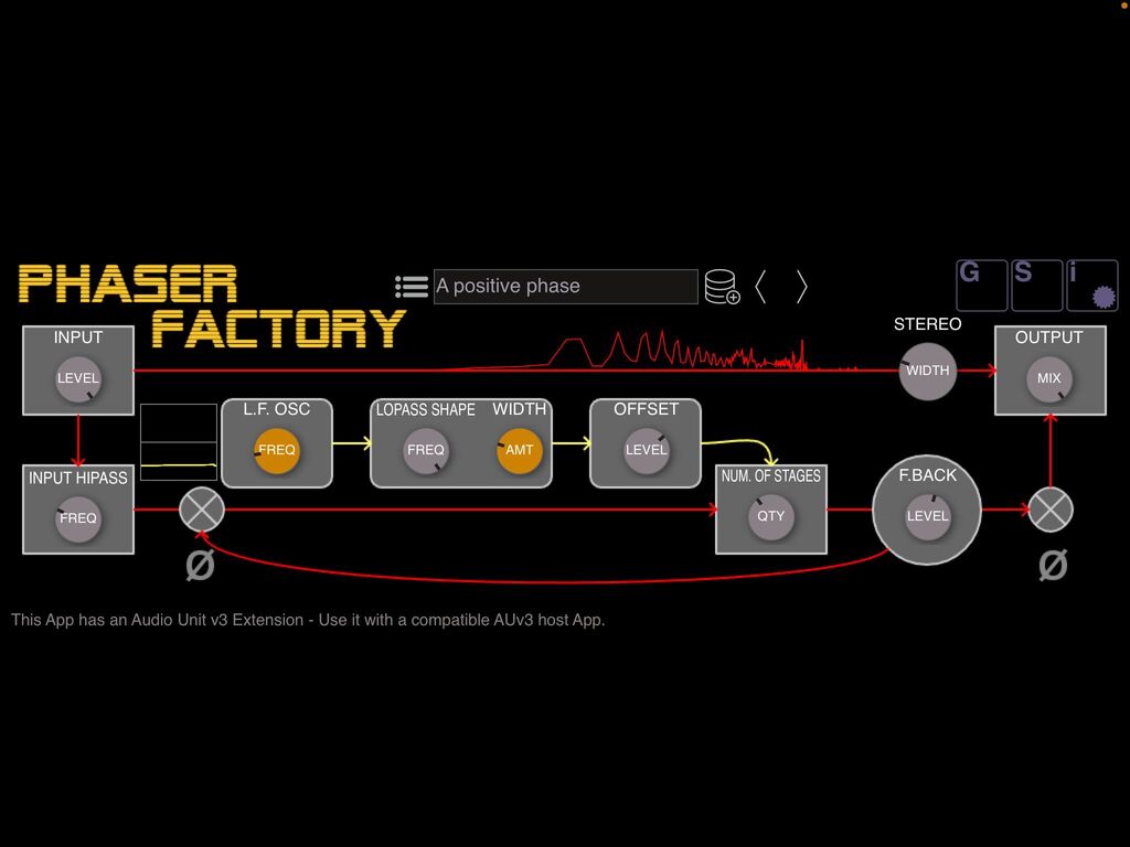 GSi_Software's tweet photo. https://t.co/3CGDTvWB8W New release for iPad, iPhone and Apple Silicon: Phaser Factory!
Create your own Phaser sound, and if you're a developer, export the C++ code and build it into your project.
https://t.co/1ySnqmRJm3
#phaser #phaseshifter #phase90 #smallstone #univibe #dsp https://t.co/A7k6VzRneo