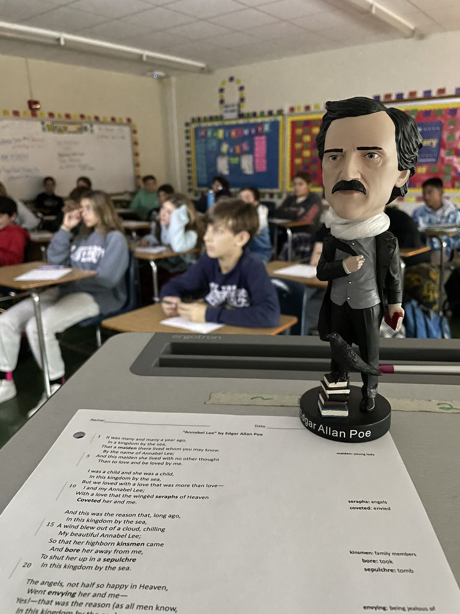 Book trailers and goodbye to our Edgar Allan Poe unit! #grade7 #middleschool <a href="/JFK_Bethpage/">JFK Middle School</a> <a href="/Zach_Levy/">Mr. Zachary Levy</a>