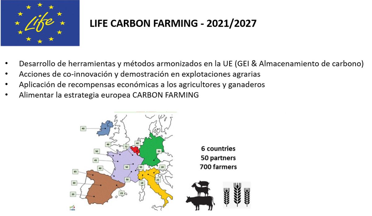 SeridaAst's tweet photo. Disponible el avance de resultados del proyecto #LifeCarbonFarming, que busca reducir la huella de carbono de granjas un 15% en 5 años y en el que colaboran los investigadores @FernanVMzgz y A. Martínez
#SERIDA_NPF #NySA_SERIDA
@LCarbonFarming
👉 Informe: https://t.co/k4NbQKJDMr https://t.co/uDNv5oJQoo