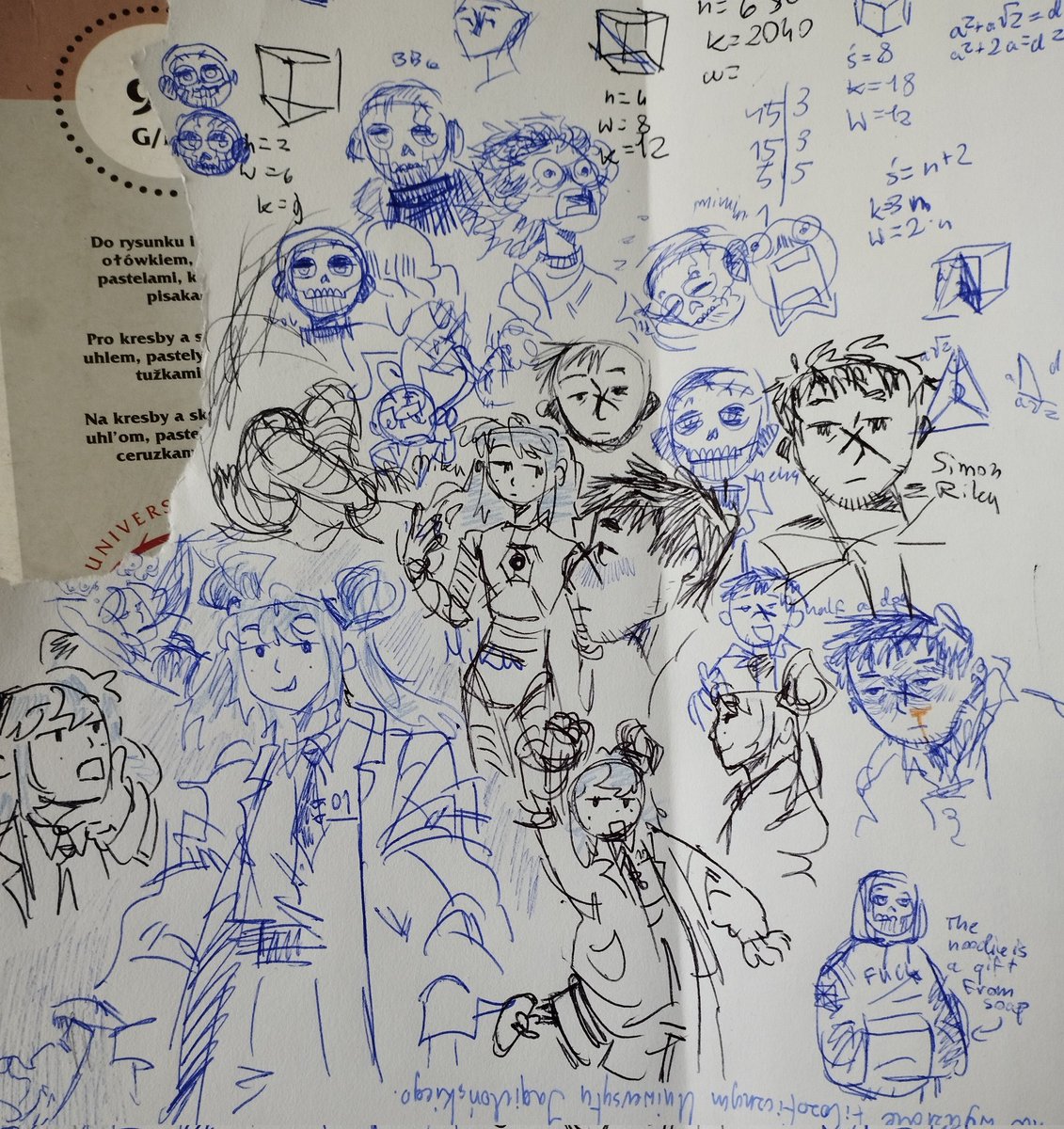 lots of ghost and math 
