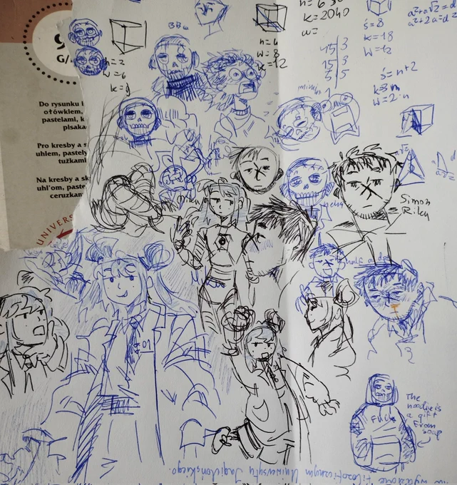 lots of ghost and math 
