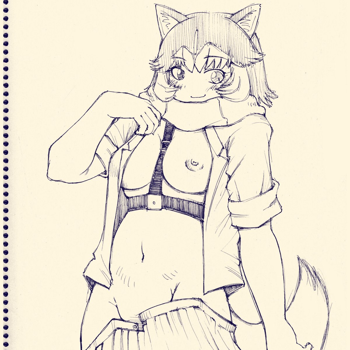 けものフレンズ「#いいおっぱいの日 おっぱいにいいおっぱいも悪いおっぱいもありますか!大っきいの」|突撃なめじろうのイラスト