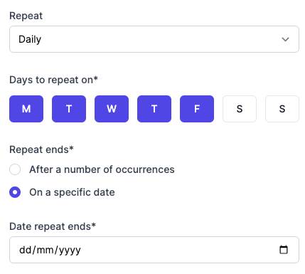 PembeeApp's tweet photo. Update on how you create an activity and new features to make Pembee more flexible - https://t.co/yUE7J2Dojg https://t.co/ks86g1X4Xz