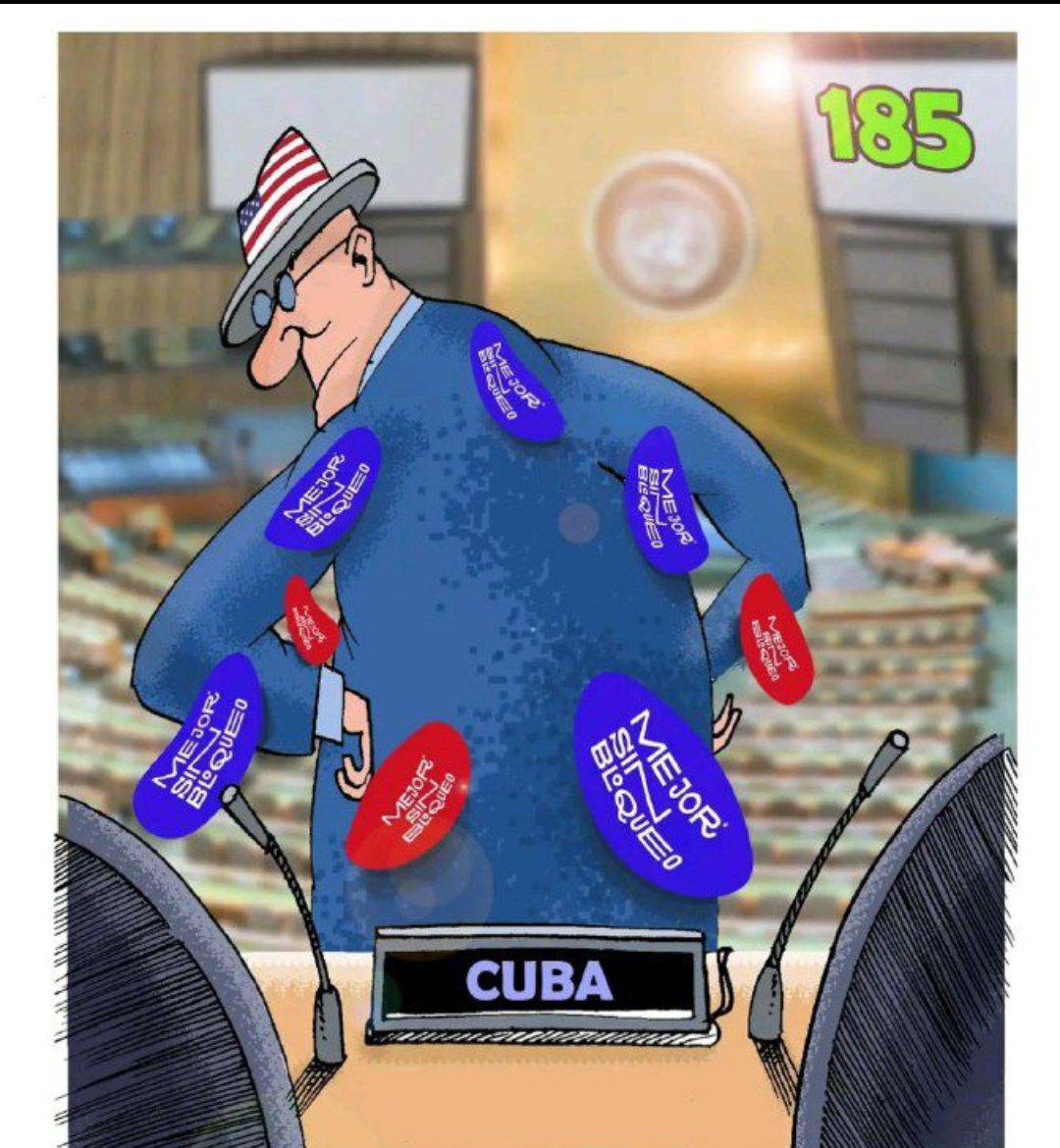 EPRaulCorrales_'s tweet photo. De tantos años sufriendo los ¨aguijonazos¨ del bloqueo, los cubanos lo hemos tomado como una política obsoleta, obstinada, inhumana, que refleja impotencia porque a pesar de todo, la Revolución está en pie. @IzquierdoAlons1 @DPECiegodeAvila @CalderonPineiro @MadeleysL https://t.co/dqEDM1o0GA