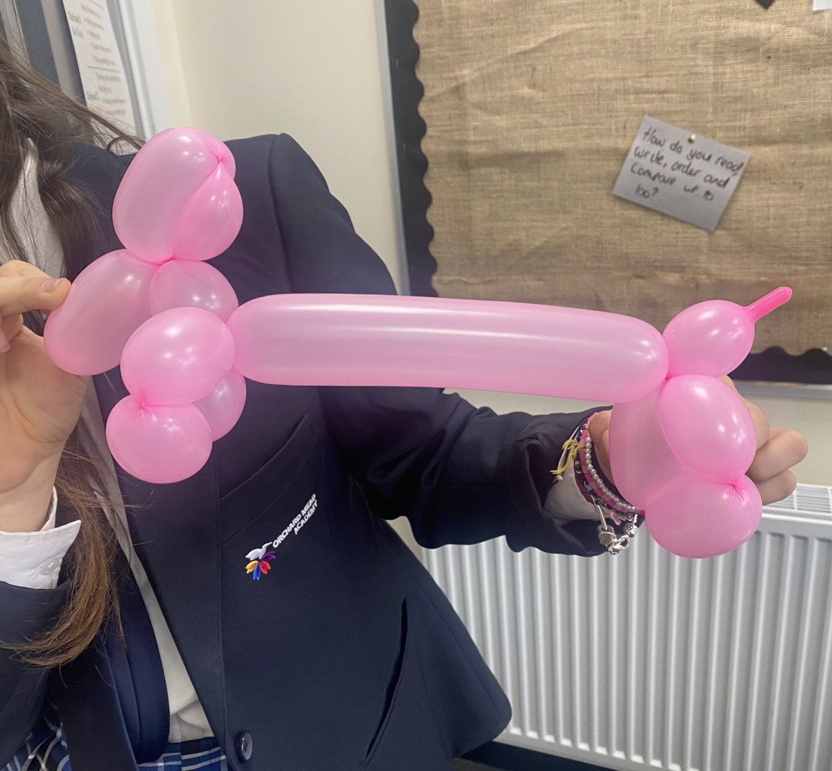 OMA_Grove's tweet photo. Back at it with our Emotional Literacy challenges in The Grove this morning! Today’s challenge was to create a balloon animal.. we think they absolutely smashed it! This was not easy either!!! https://t.co/fv5L9EBJ6M
