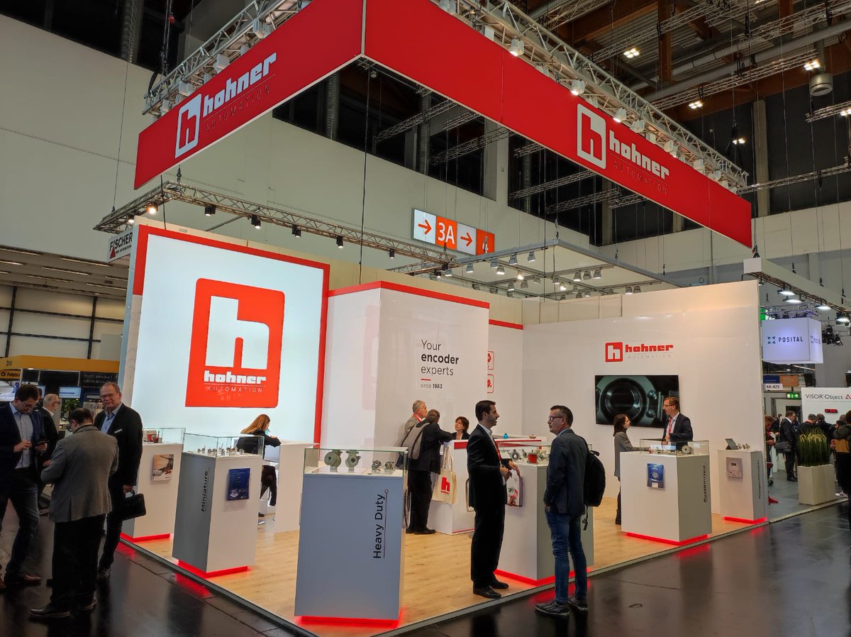 encoderhohner's tweet image. We are ready! The Hohner Automation team is prepared to welcome you at SPS 😁
Come visit us and let's talk about your projects 👉 Stand 425 Hall A4
#yourencoderexperts #bringingautomationtolife #sps_live #sps #automation