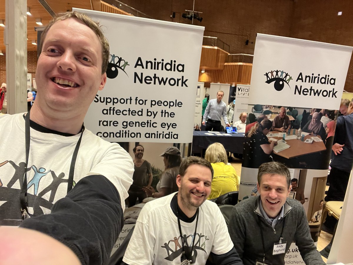 well_eye_never's tweet image. Do you have #Aniridia like me, or know someone with the condition? Come and say hello to us at the @AniridiaNetUK stand at @QAC_Official #SightVillage today, and join us for our meetup this evening! 😎

aniridia.org.uk/2022/10/22/mee…