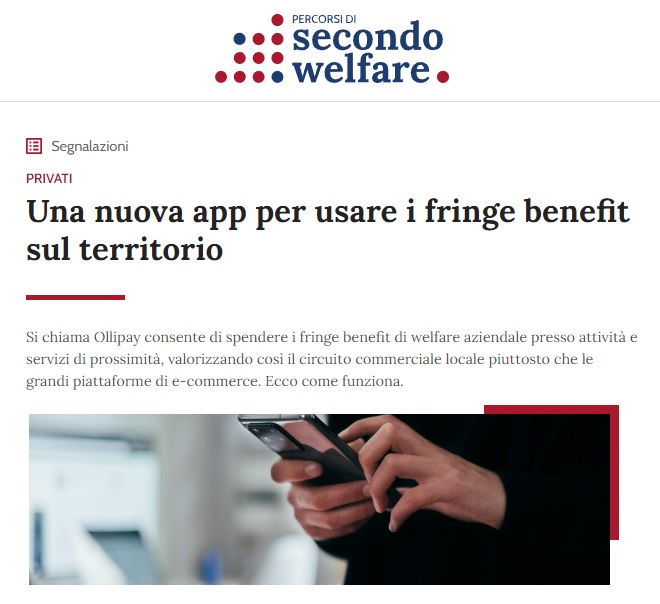 valen_santoni's tweet photo. Le risorse investite dalle imprese nel #WelfareAziendale e nei #FringeBenefit possono "restare" sul territorio, andando ad alimentare la #filiera locale e non la grande distribuzione. È questa l'idea alla base di Ollipay.

Ne parlo su @Secondowelfare 👉 https://t.co/JHDdOYMdaG https://t.co/6zCAnJ0bUt