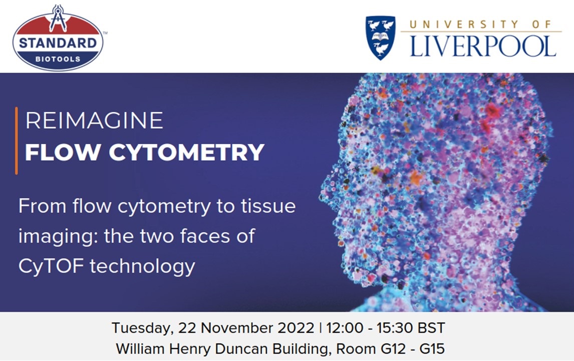 LivUniISMIB's tweet photo. Join us for a truly bespoke seminar in collaboration with #Cell_Sorting & #Mass_Cytometry Facility, @livuniLivSRF & @livuniISMIB: From #flow_cytometry to #tissue_imaging & #CyTOF technology.
Book: https://t.co/xB8rSWly8K
Details in this weeks bulletin & https://t.co/EMdx4J0s60 https://t.co/xIHp1ETWQK