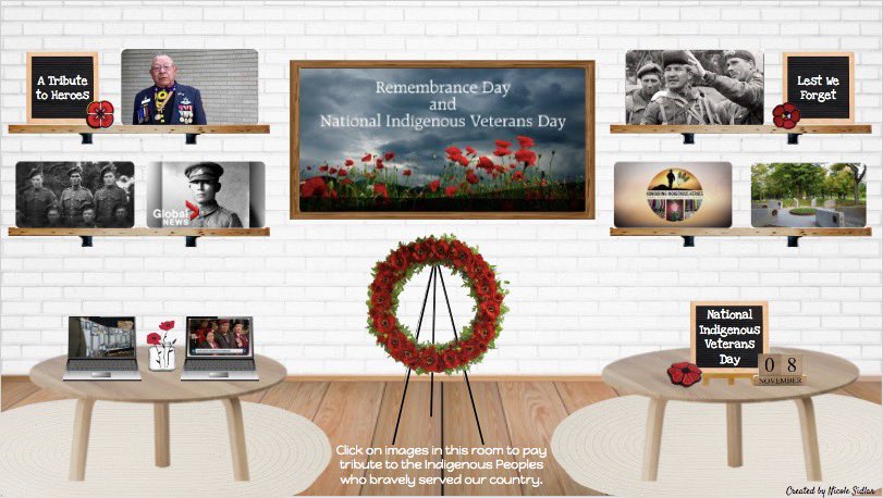 Today is National Indigenous Veterans Day. May we pay tribute to the Indigenous Peoples who bravely served our country, to provide us peace and freedom. docs.google.com/presentation/d…