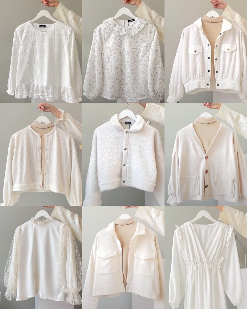 ShopeeCuties's tweet photo. White cream outfit ideas

- a thread - https://t.co/Qtgu0TeV4q