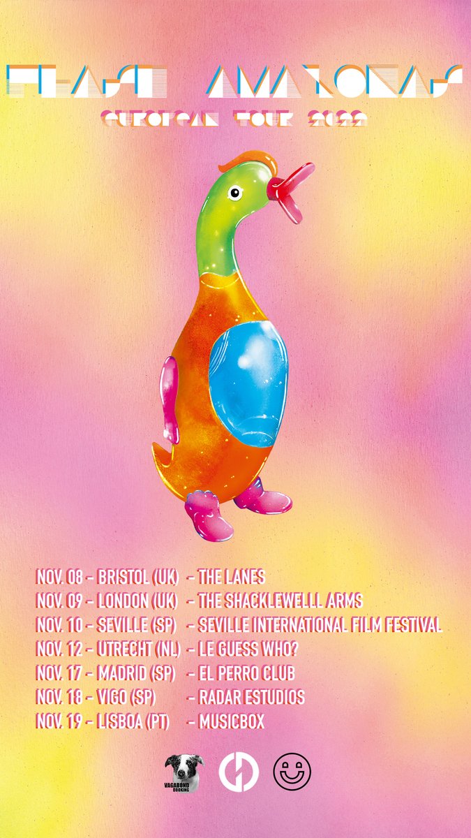 Hoy arranca en Bristol la gira europea de Flash Amazonas, el duo formado por el colombiano <a href="/julianmayorga/">Julian andres Sierra mayorga</a> y el japonés Ryota Myake.

Escucha 'uva-uva' en tu plataforma favorita ditto.fm/uva-uva y no te los pierdas el 17.11 a su paso por Madrid.

🎫 link.dice.fm/FlashAmazonasM…