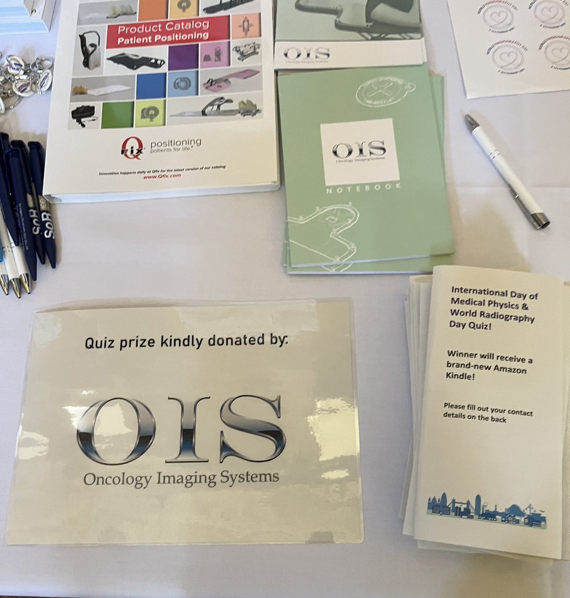 Thank you to OIS who have donated our quiz prize #wrd2022 #IDMP2022 <a href="/OncologyImaging/">Team OIS</a> <a href="/BartsRadiother2/">Barts_Radiotherapy</a>