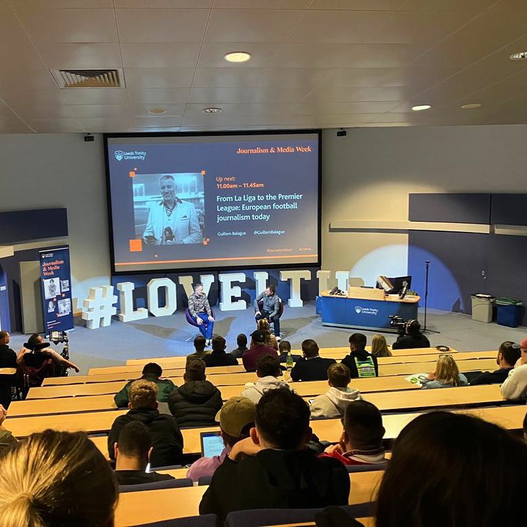 FSkillsCreative's tweet image. Our Journalism first and second years are at @LeedsTrinity today at the media and journalism week. #media #journalismweek