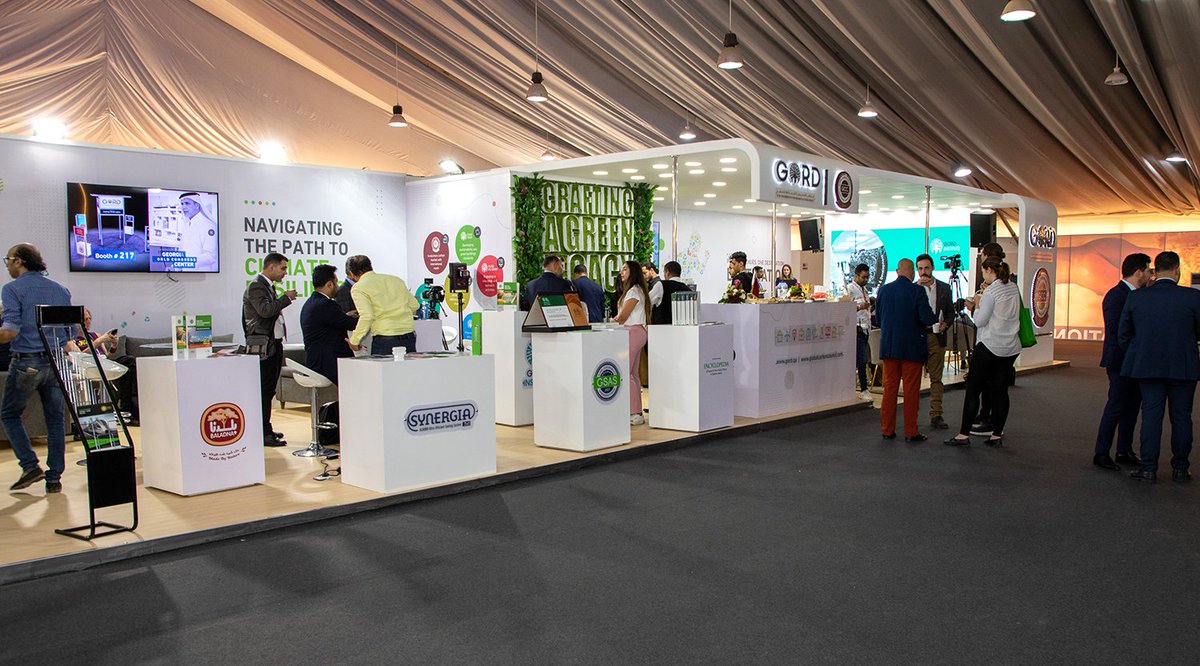 GORDMENA's tweet photo. Hello from GORD Pavilion at #COP27. Today we’re joined by leading experts here to share insights on ESG strategies, sustainable #builtEnvironment, #RDI for green building solutions, and sustainability in FIFA World Cup #Qatar2022. 
📍Green Zone, Booth O5 &amp; Y25
#DestinationGreen https://t.co/Kt8s6TRvj5