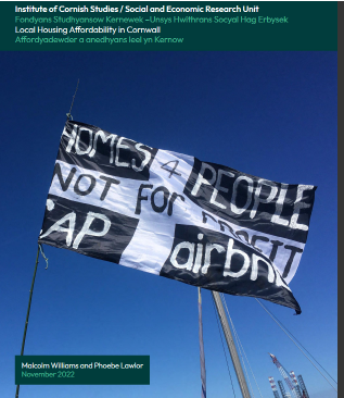 ICornishStudies's tweet photo. Our new report into Housing Affordability in Cornwall makes sobering reading. In short, there are only 6 postcodes where some types of housing (flats) are affordable on local incomes. Renting is equally challenging. 

https://t.co/4KCRb5ETlR https://t.co/bHutzJrzTM