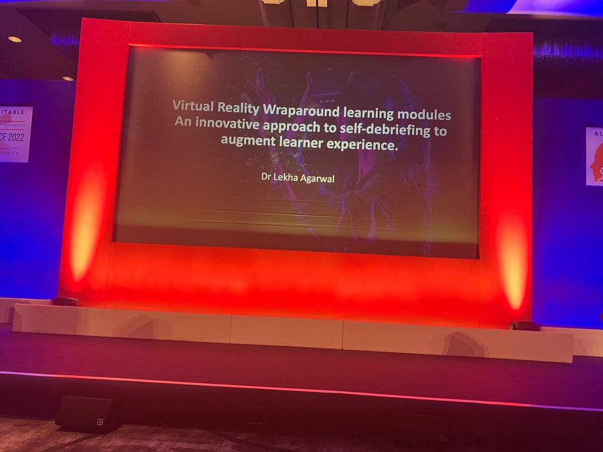 CovUniSim's tweet photo. Great oral presentations at Day 2 of #ASPiH
Talk 1: #VR and #selfdebriefing
Talk 2: #improvedconfidence #physicalskills #standardizedpatiets https://t.co/J3mBGvNtIj