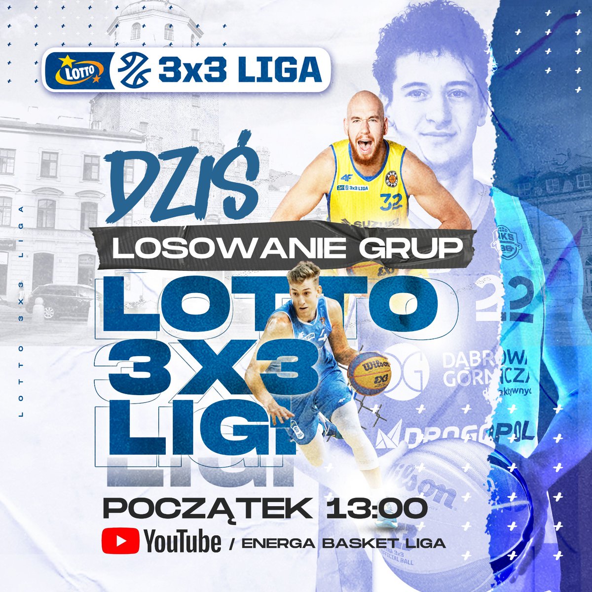 Już o 13:00 w @lcklubelskie rozpocznie się losowanie grup LOTTO 3x3 Ligi, które można śledzić na profilu #EnergaBasketLiga: 👉 youtube.com/c/WWWPLKPL
#Lubelskie
#ZDumąWspieramySport