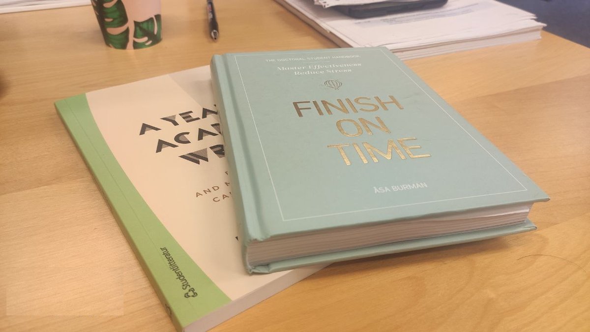 researcheff's tweet photo. Expanding my Academic productivity library &amp; 

Thinking of starting #readinginpublic as part of the #readinghabit initiative.

#AcademicTwitter #phdchat https://t.co/GhQsrL351R