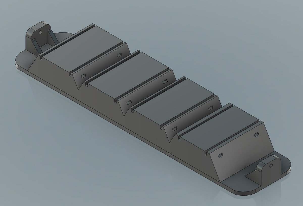 grafitomi's tweet photo. Practical print time!
Designed, printed and installed this custom @Radial_Eng D-Box holder to a stage box for a friend who plays in a band.
He plays on multiple keyboards and those converters needed to connect them to local stage equipment.
#3dprinting #practicalprint #music https://t.co/DDU4eVV123