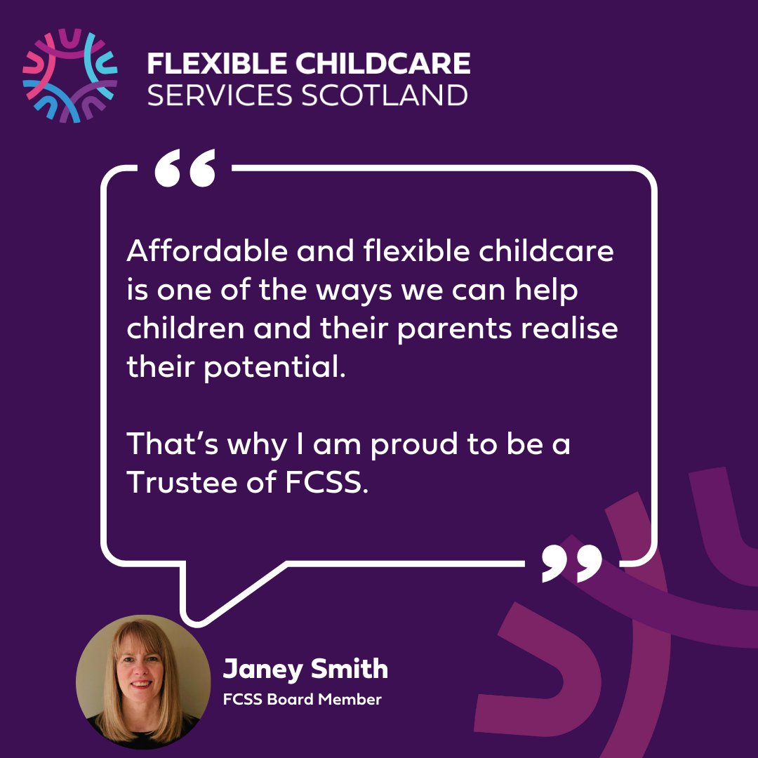 FlexibleCScot's tweet photo. Another opportunity to thank our amazing Trustees as part of #TrusteesWeek. Today we hear from Janey Smith about why she chose to support #TeamFCSS.

If you would like to become a #Trustee, choose FCSS, we have opportunities to join our board https://t.co/OvRQ1s6VKn https://t.co/RoGxNzcLIC
