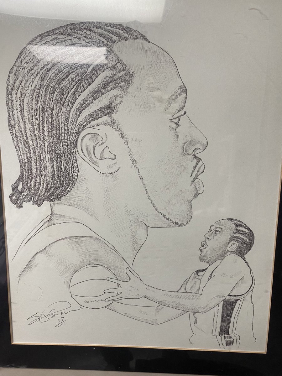 TheLionsCircuit's tweet photo. An artist from Parsons, KS  drew this for me a a few of my brothers in JUCO.  All pen too. Talented..  @LCC_Mens_BBall #CardinalForLife https://t.co/TBTv2nthCL
