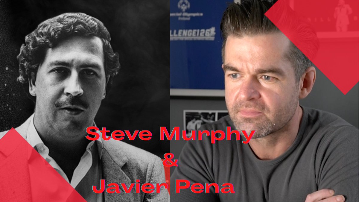 TheDelveShow's tweet photo. New episode is live! 

The men who hunted Pablo Escobar, Steve Murphy and Javier Peña. 

Watch - https://t.co/9TvdOdgVQU

Listen - https://t.co/6gnRgxd9Lu https://t.co/c6VrYeNrh7