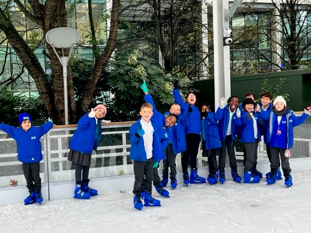 It was such a treat to be back on the ice at <a href="/CanaryWharfIce/">Canary Wharf IceRink</a> rink today! Year 4 had a great time gliding &amp; sliding and with no colliding! A brilliant fun fitness activity to get us in the festive mood.