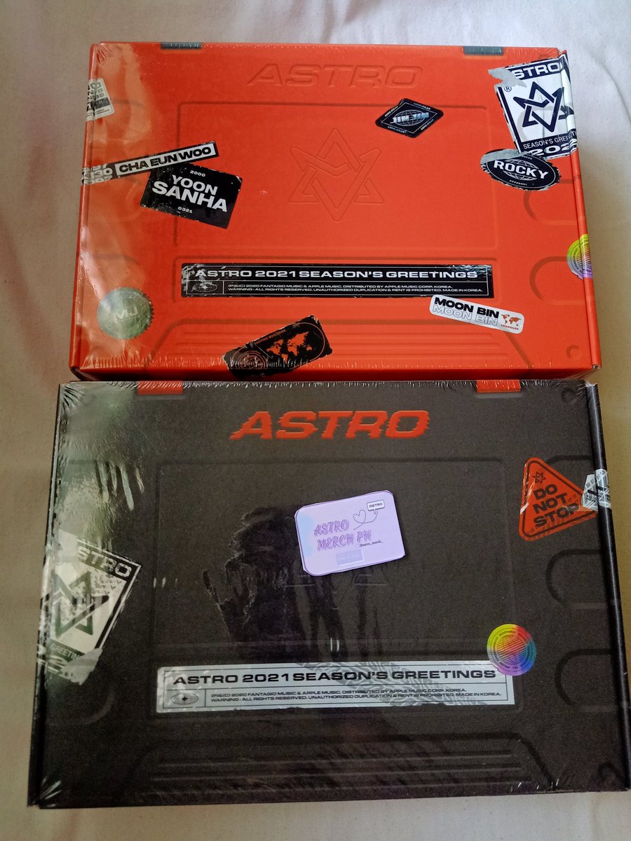 astro_merch_'s tweet photo. ✨CLEARANCE SALE✨

#ASTRO SEALED SG 2021 
START &amp; READY VER

✳P 2,150 each

Reply / DM Mine

~OnHand &amp; Ready to Ship
~3 days reservation (Flexible)
~NO CANCELLATION OF ORDERS

🏷MJ JINJIN EUNWOO MOONBIN ROCKY SANHA
WTS/LFB https://t.co/I1CpsNPHty