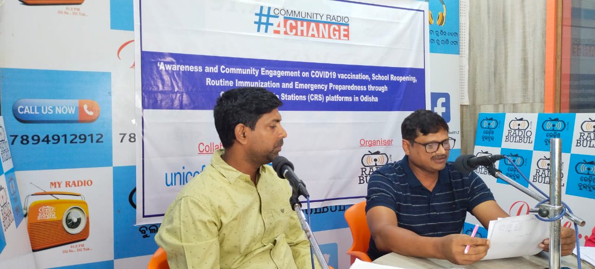 RadioBulbul's tweet photo. Panel discussion Legal laws provision and punishments of child marriage, with Dr.Alok kumar Jena, IIC,Puruna Bazar, Bhadrak.@YoungIndiaIN @UNICEFIndia @SpBhadrak @cpbbsrctc @DM_Bhadrak @sagarika_nath @chillsugata @niyazlive @BhadrakDcps @WCDOdisha @MinistryWCD #stopchildmarriage https://t.co/P69JTqTAhc